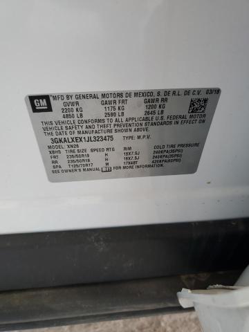 2018 GMC TERRAIN DE 3GKALXEX1JL323475