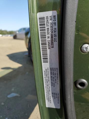 2021 DODGE CHALLENGER 2C3CDZFJ0MH580278