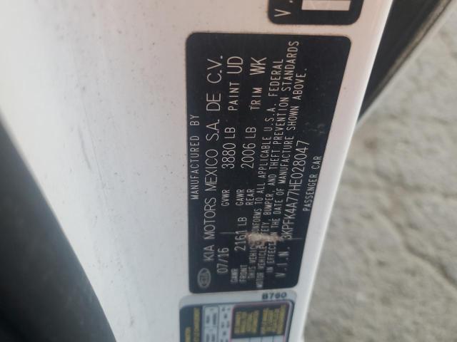 2017 KIA FORTE LX #3240926186