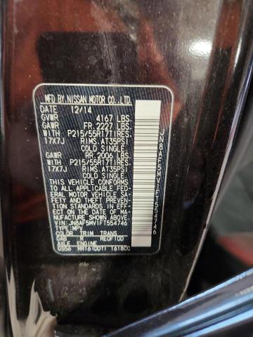 2015 NISSAN JUKE S - JN8AF5MV1FT554746