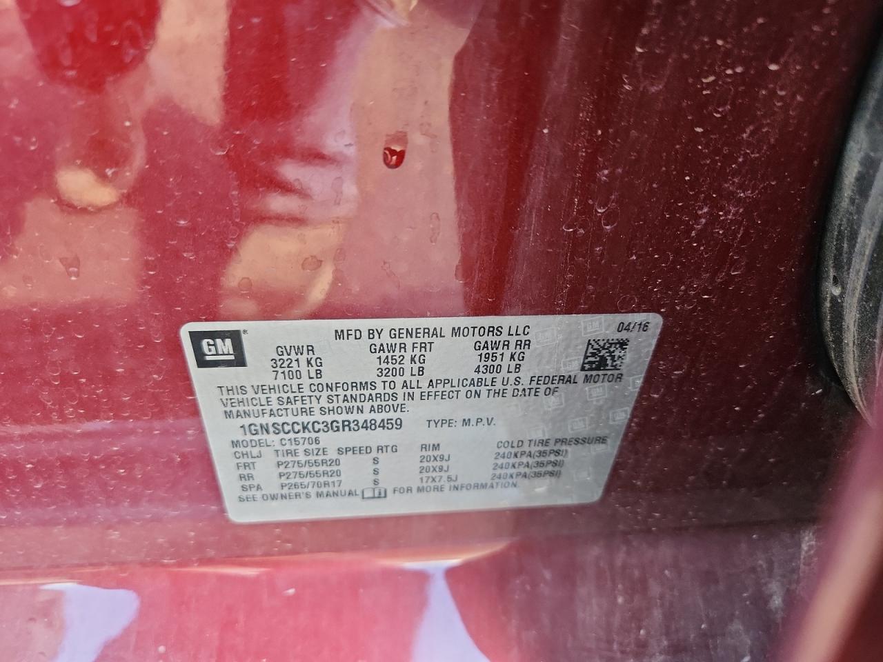 CHEVROLET TAHOE C1500 LTZ