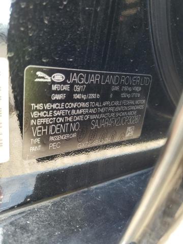 2018 JAGUAR XE SAJAR4FX2JCP30287