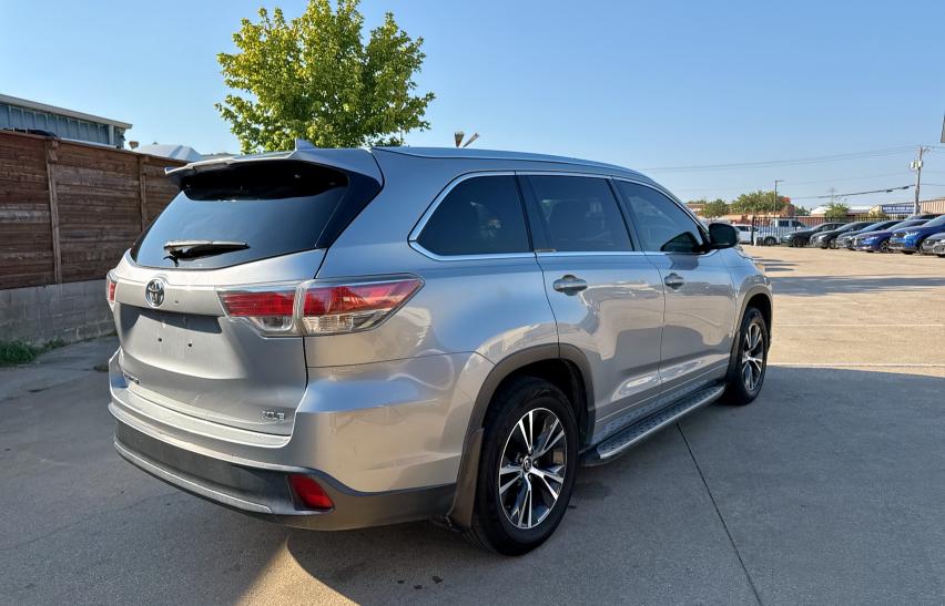 2016 TOYOTA HIGHLANDER 5TDKKRFH1GS141462