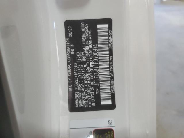 2023 SUBARU BRZ PREMIU JF1ZDBB11P9700974