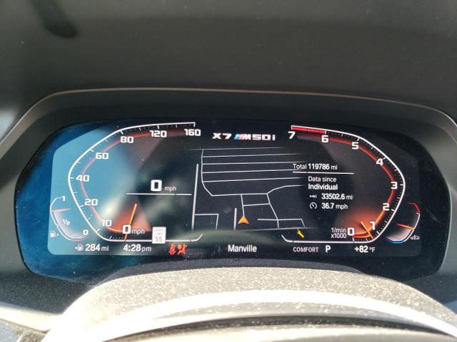2020 BMW X7 M50I 5UXCX6C00L9C63422