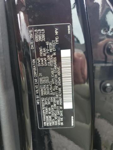 2016 VOLVO XC90 T6 YV4A22PK1G1027162
