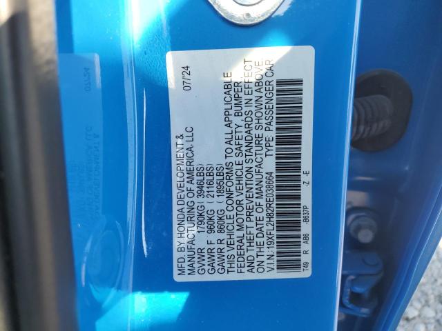 2024 HONDA CIVIC SPORT - 19XFL2H82RE038664