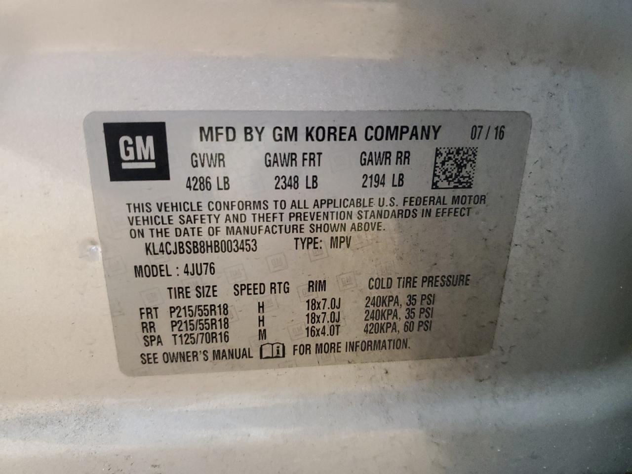 BUICK ENCORE PREFERRED II