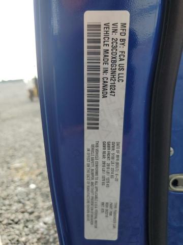 2022 DODGE CHARGER SX 2C3CDXBG3NH210247