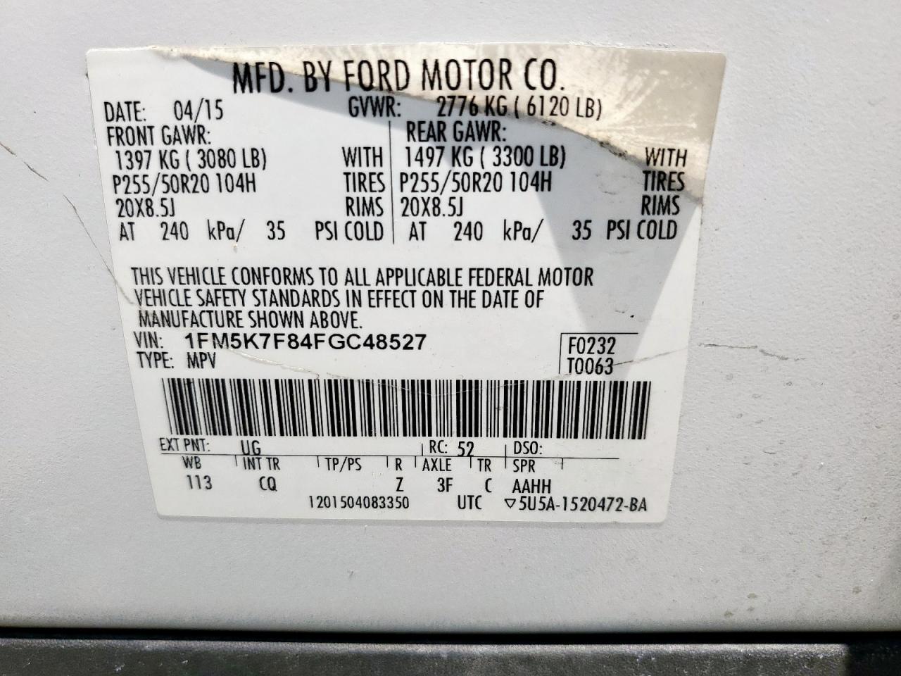 FORD EXPLORER LIMITED