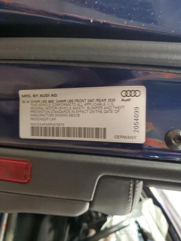 2024 AUDI A4 PREMIUM WAUEAAF44RN015973