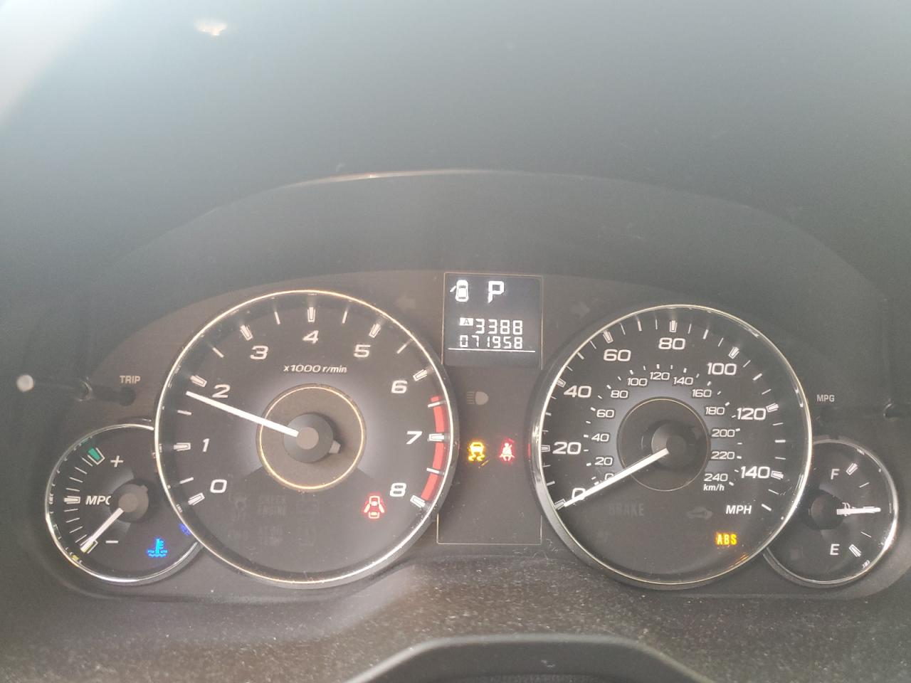 SUBARU OUTBACK 2.5I LIMITED