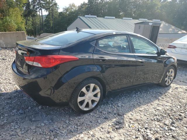HYUNDAI ELANTRA GL 2012 black sedan 4d gas 5NPDH4AE5CH102493 photo #4