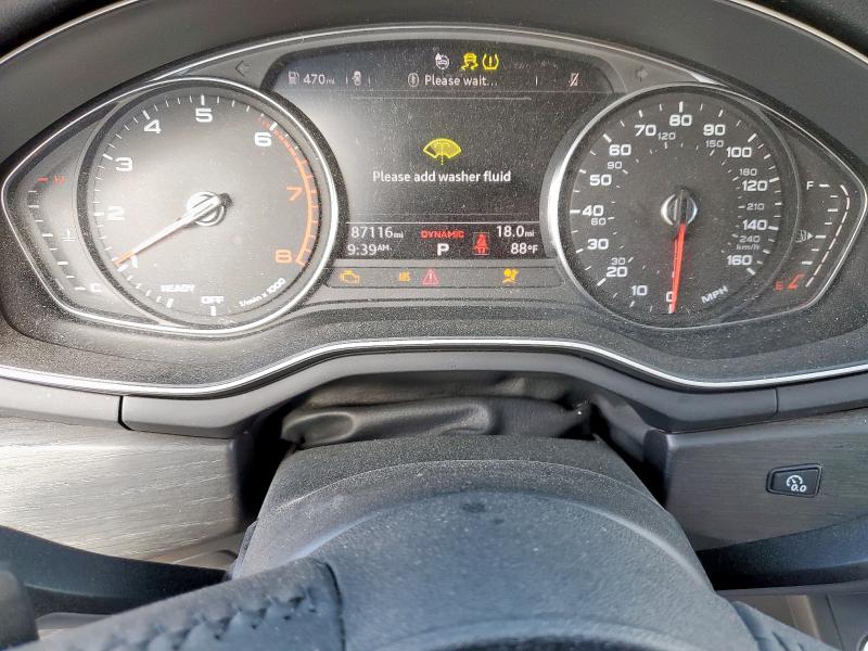 2018 AUDI A4 PREMIUM WAUKMAF42JA172214