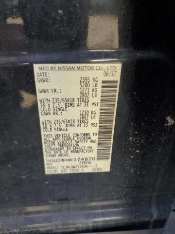 2017 NISSAN MURANO S 5N1AZ2MHXHN174870