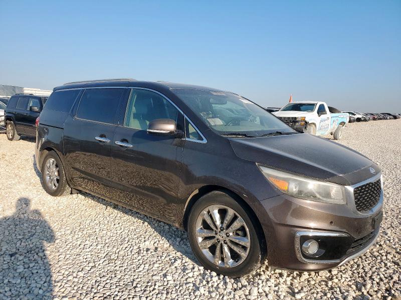 2016 KIA SEDONA SXL KNDME5C10G6128878