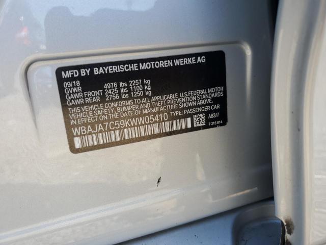 2019 BMW 530 XI #3305354330