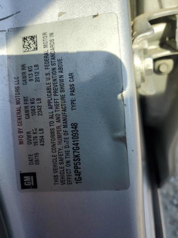 2016 BUICK VERANO - 1G4PP5SK7G4109348