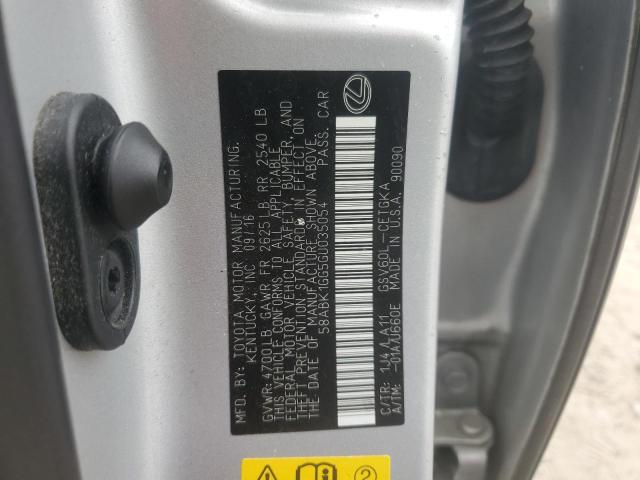 2016 LEXUS ES 350 - 58ABK1GG5GU035054