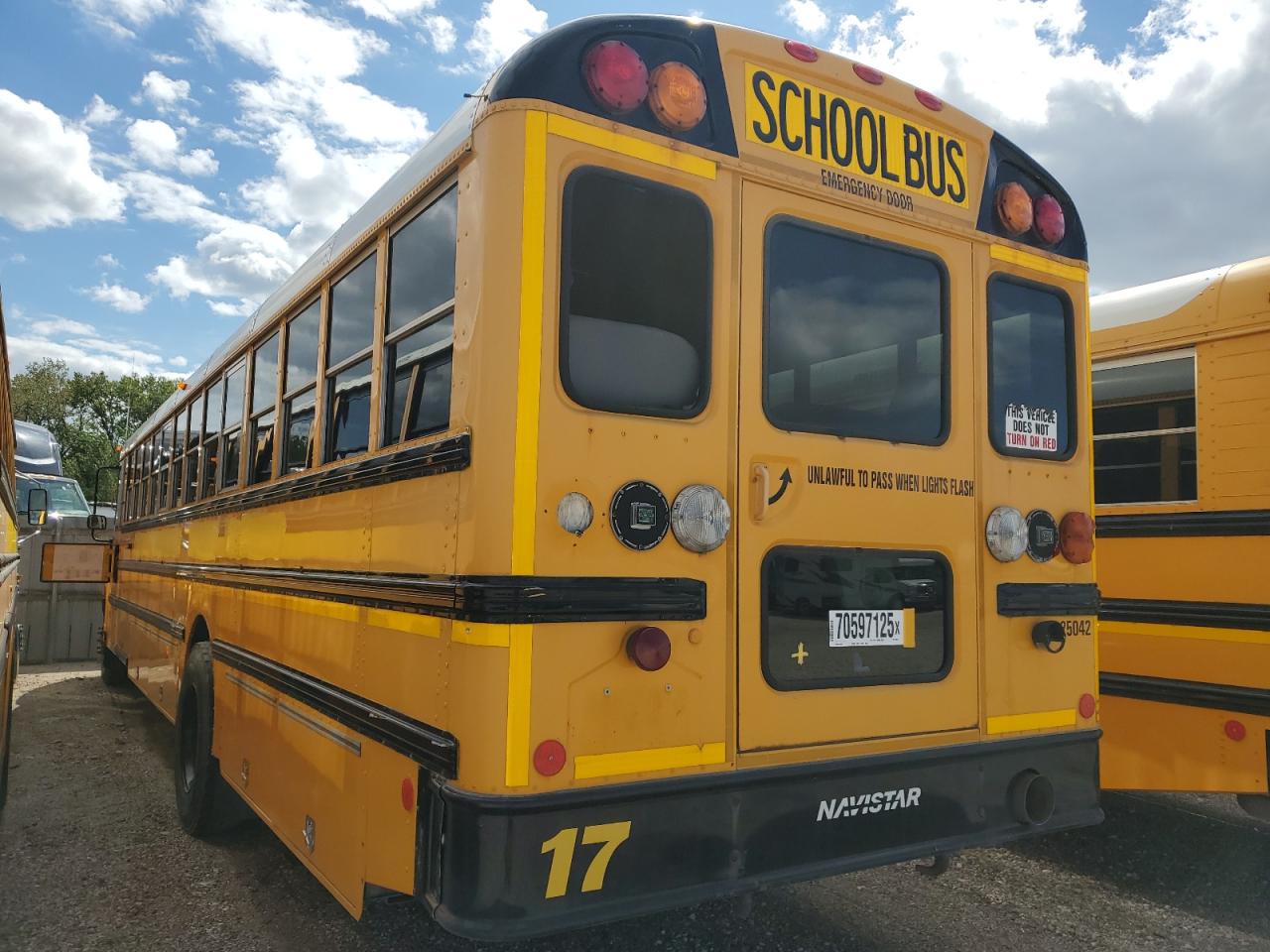 Lot #3234341050 2014 IC CORPORATION CE SERIES SCHOOL