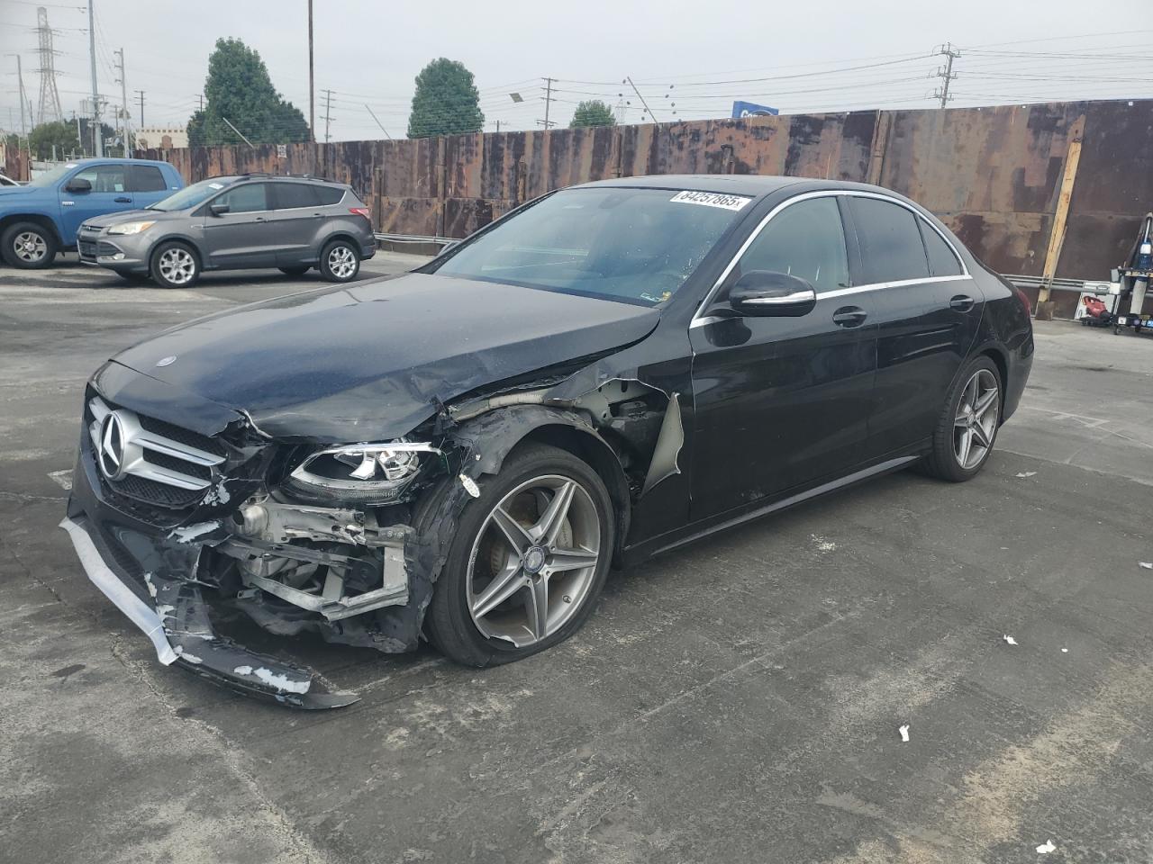 Lot #3302893902 2015 MERCEDES-BENZ C 300