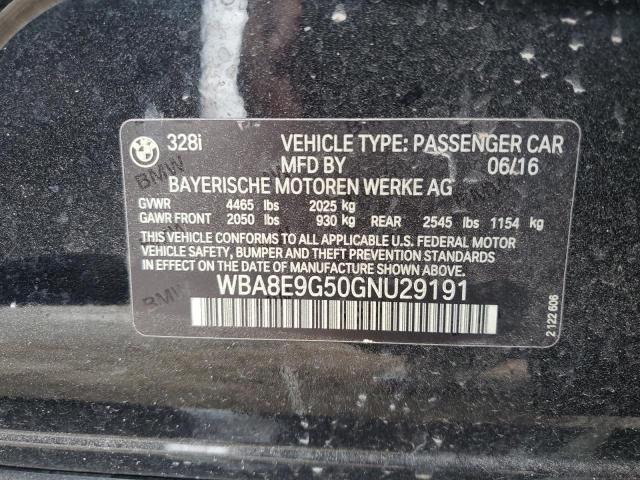 2016 BMW 328 I SULE - WBA8E9G50GNU29191