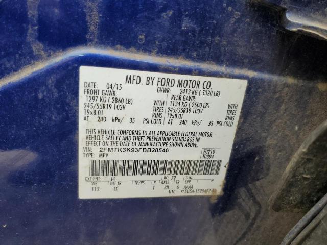 2015 FORD EDGE TITAN - 2FMTK3K93FBB28546