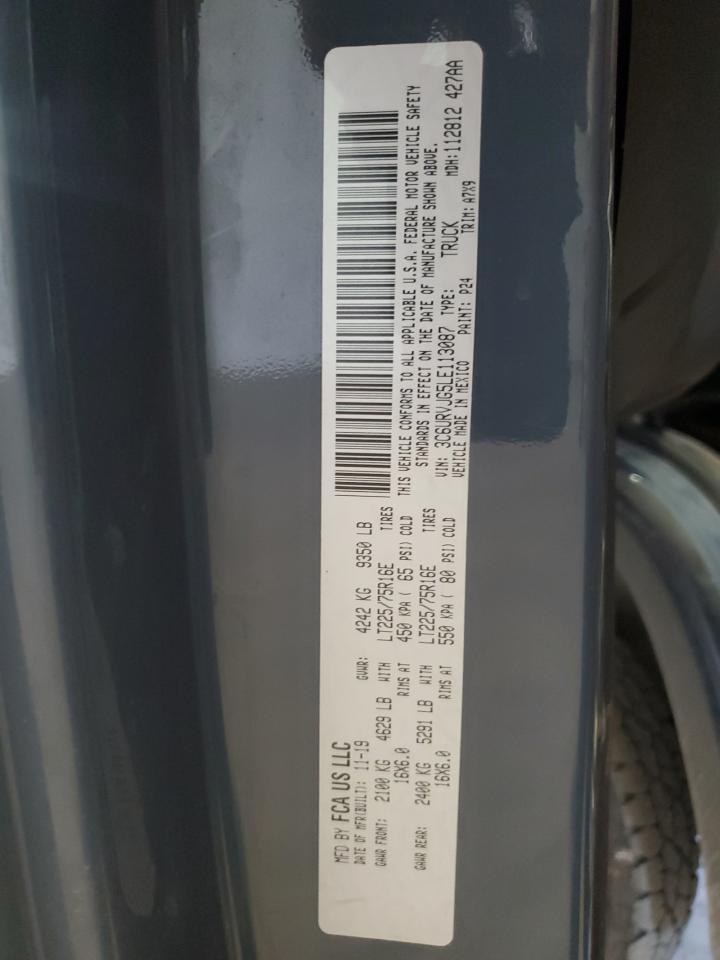 RAM PROMASTER 3500 HIGH