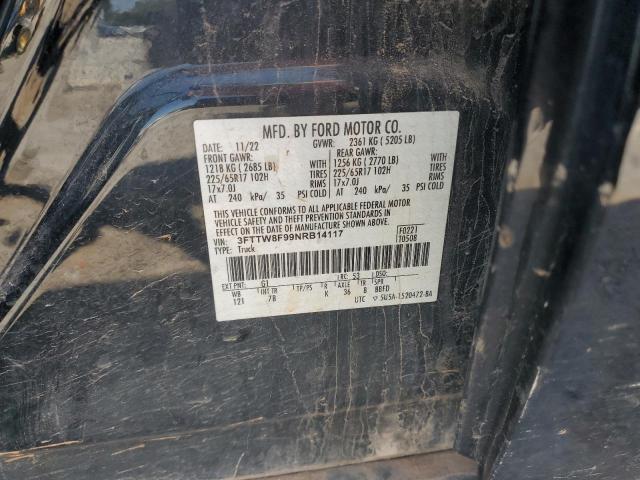 2022 FORD MAVERICK X 3FTTW8F99NRB14117