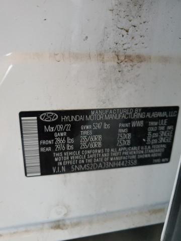 2022 HYUNDAI SANTA FE SEL #3302746014