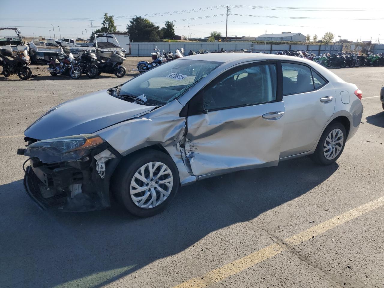Lot #3270869447 2019 TOYOTA COROLLA L