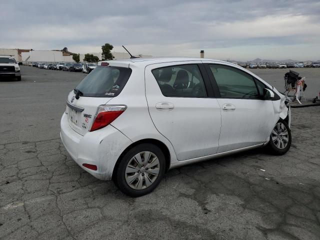 TOYOTA YARIS 2012 white hatchbac gas JTDKTUD37CD527798 photo #4