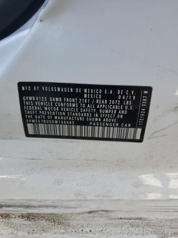 2019 VOLKSWAGEN JETTA SEL 3VWE57BU5KM188463