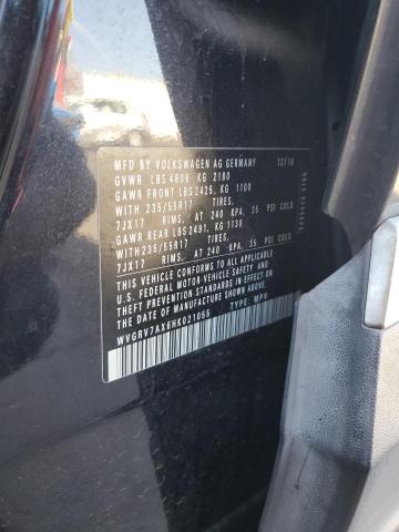 2017 VOLKSWAGEN TIGUAN WOL - WVGRV7AX6HK021055