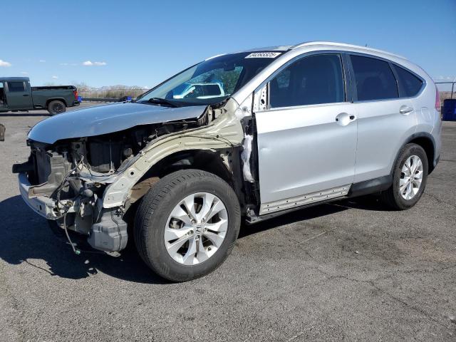 HONDA CR-V EXL 2013 silver  gas 2HKRM4H79DH611996 photo #1