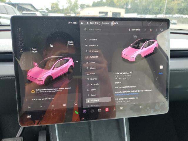 2026 TESLA MODEL Y 7SAYGDEE6TA463504