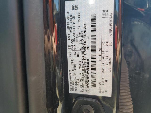 2021 FORD F150 POLIC 1FTFW1P80MKE89830