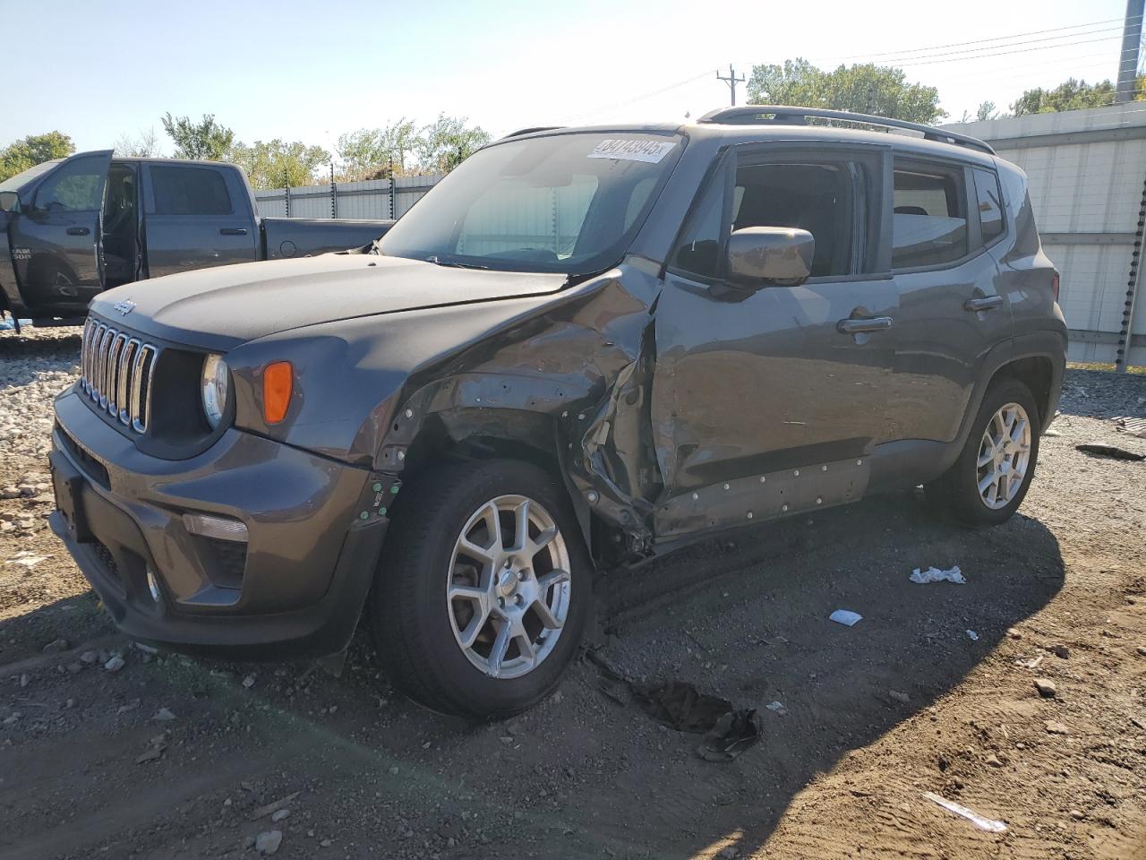 Lot #3297259391 2019 JEEP RENEGADE LATITUDE