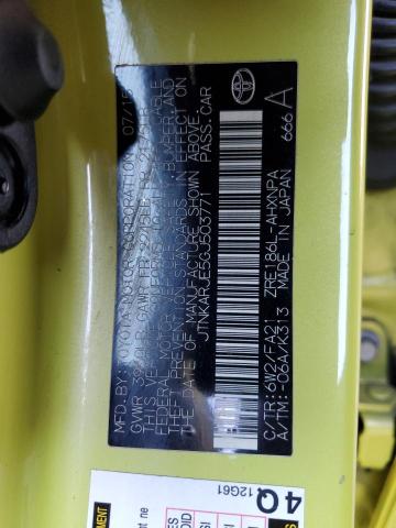 2016 TOYOTA SCION IM JTNKARJE5GJ503771