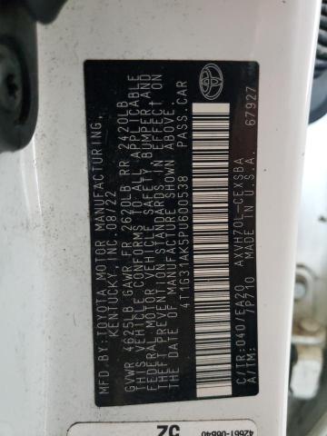 2023 TOYOTA CAMRY SE NIGHT SHADE #3292738594