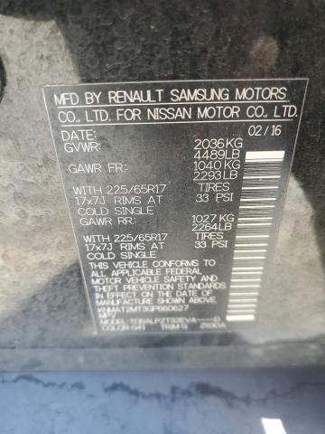 2016 NISSAN ROGUE S KNMAT2MT3GP660627