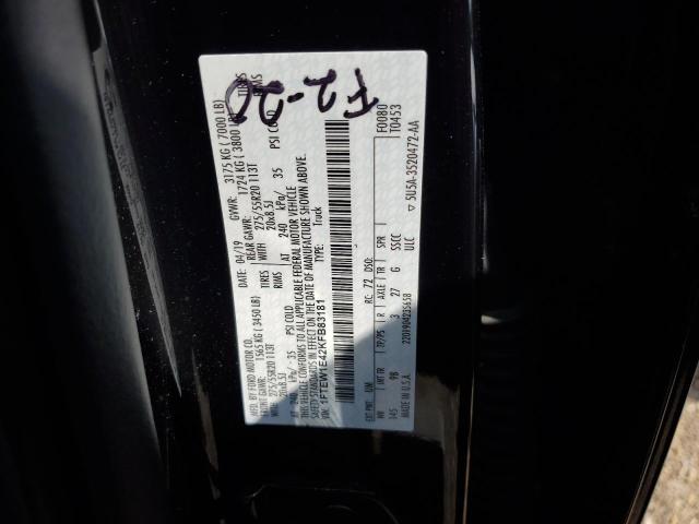 2019 FORD F150 SUPER #3285704666