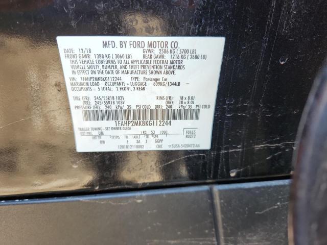 2019 FORD TAURUS POL 1FAHP2MK8KG112244