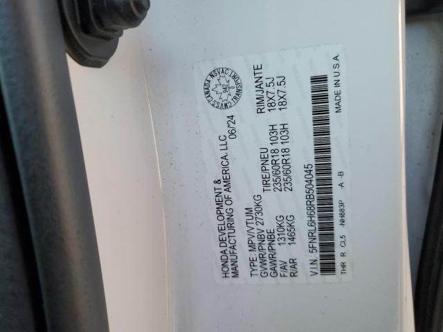 2024 HONDA ODYSSEY EX 5FNRL6H68RB504045