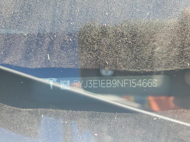 2022 TESLA MODEL 3 - 5YJ3E1EB9NF154665