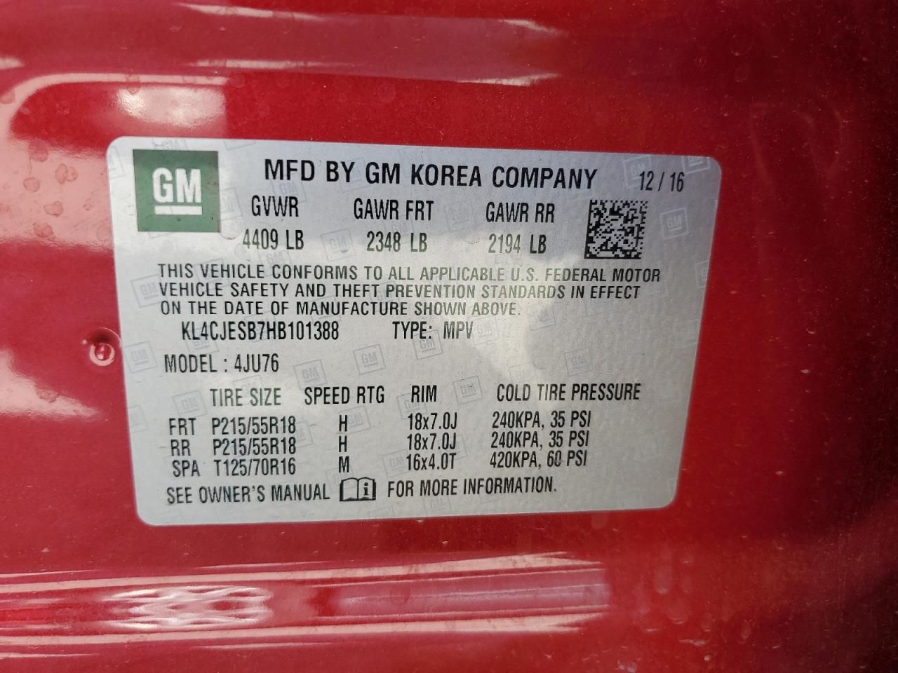 BUICK ENCORE PREFERRED