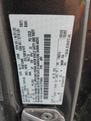 2015 FORD ESCAPE TIT 1FMCU0JX4FUC73582