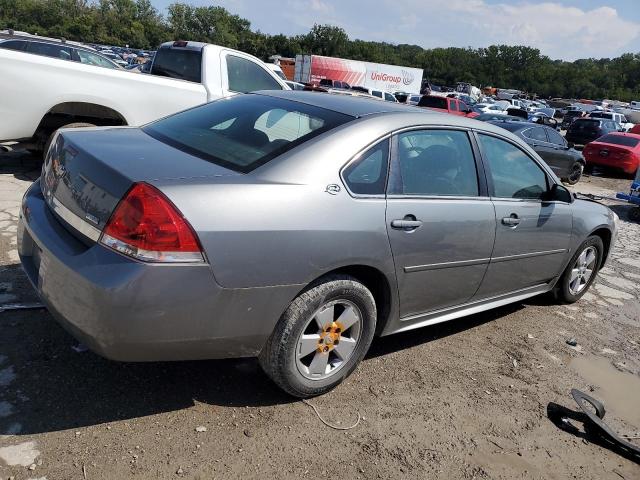 CHEVROLET IMPALA 1LT 2009 gray sedan 4d flexible fuel 2G1WT57K291131740 photo #4