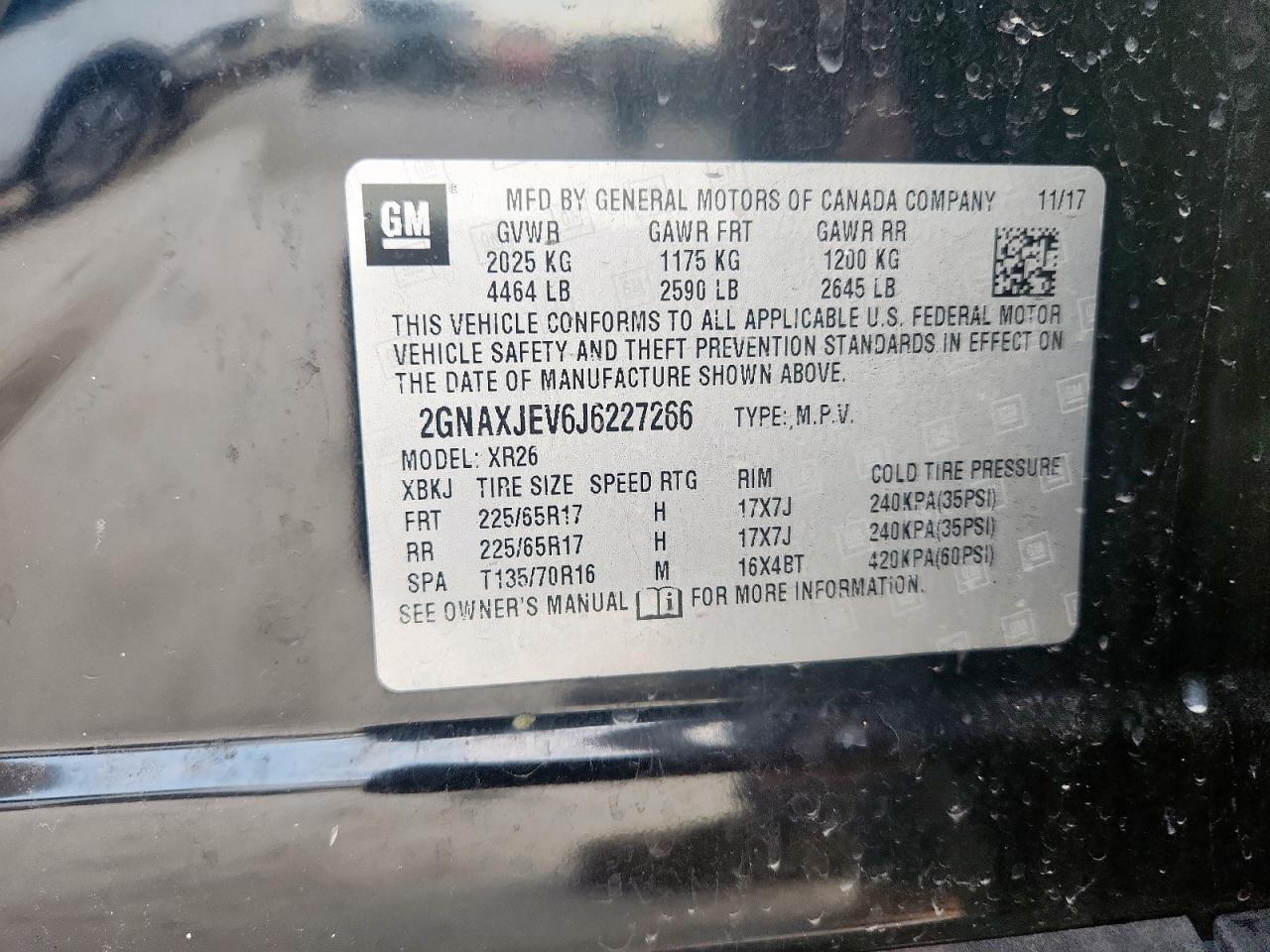 CHEVROLET EQUINOX LT