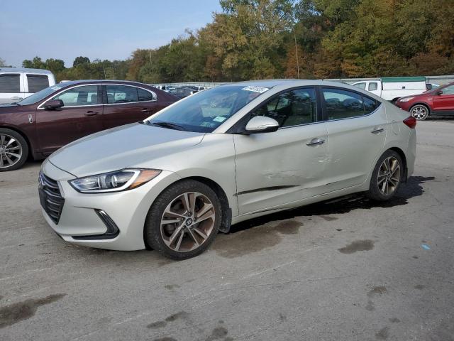 HYUNDAI ELANTRA SE 2017 beige sedan 4d gas 5NPD84LFXHH188672 photo #1